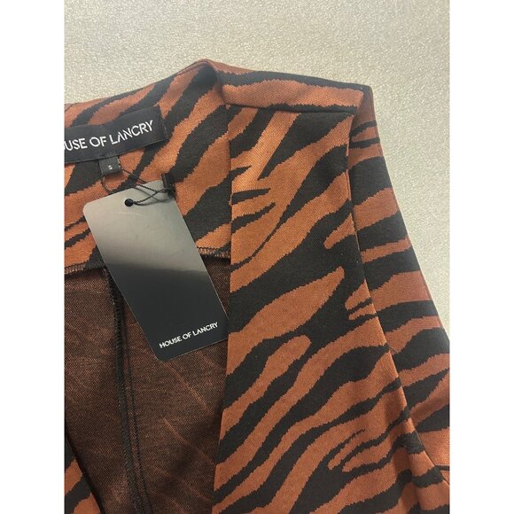 House Of Lancry Animal Print Oversized Sleeveless Dress Small NWT - Picture 5 of 5